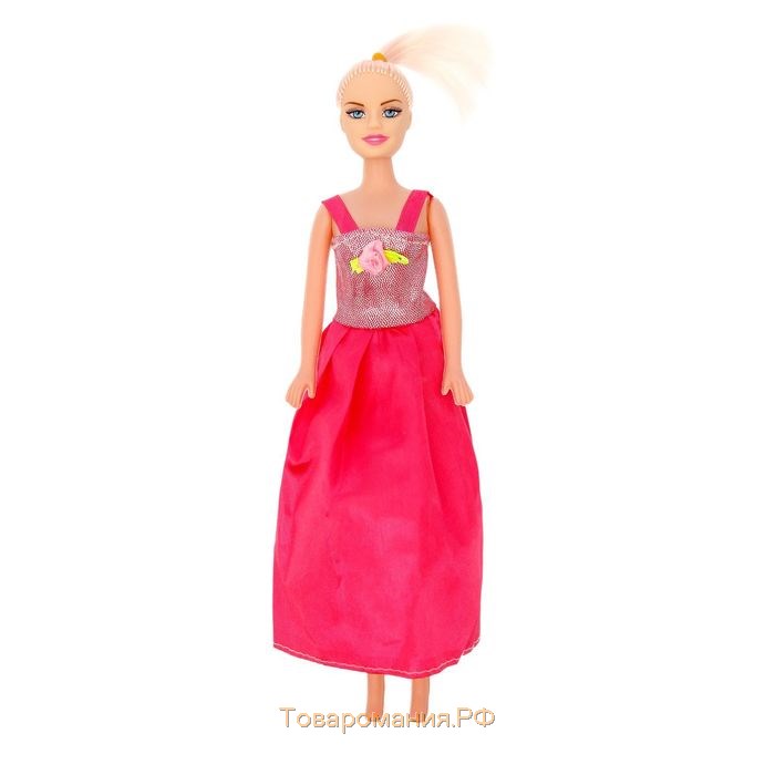 Кукла-модель «Модница» в платье, МИКС