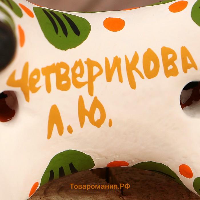 Дымковская игрушка "Конь", микс