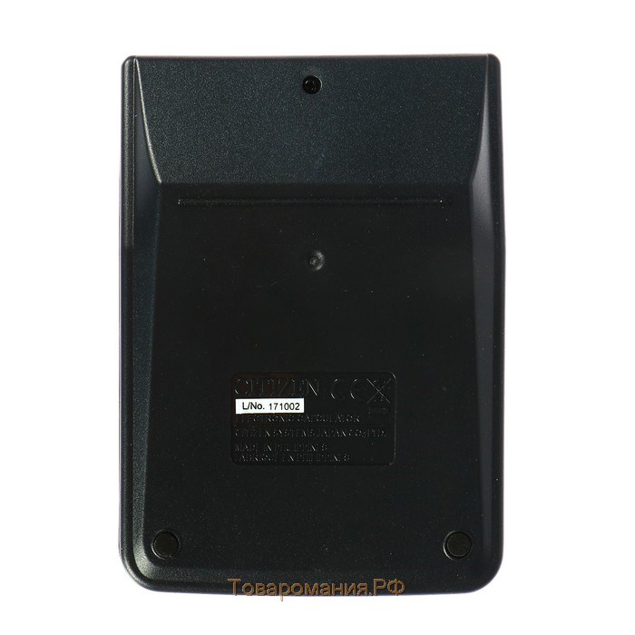 Калькулятор настольный Citizen "SDC-022SR", 10-разрядный, 88 х 127 х 23 мм, двойное питание, черный