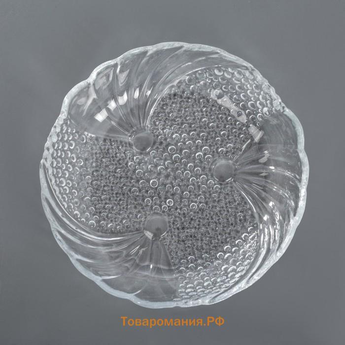 Тарелка глубокая стеклянная Papillion, 300 мл, d=16 см, цвет прозрачный