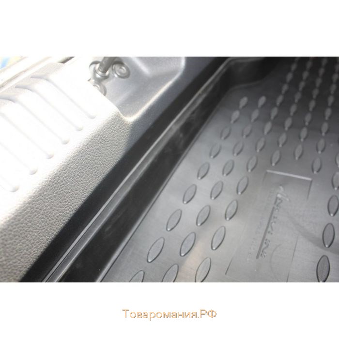 Коврик в багажник для Volkswagen Polo 2010-2020, седан, полиуретан