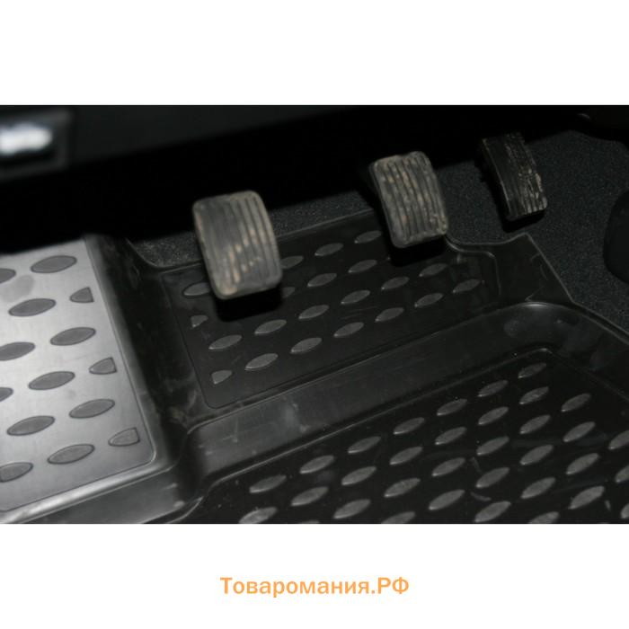 Коврики 3D в салон HYUNDAI Getz 2002-2016, 4 шт. (полиуретан)