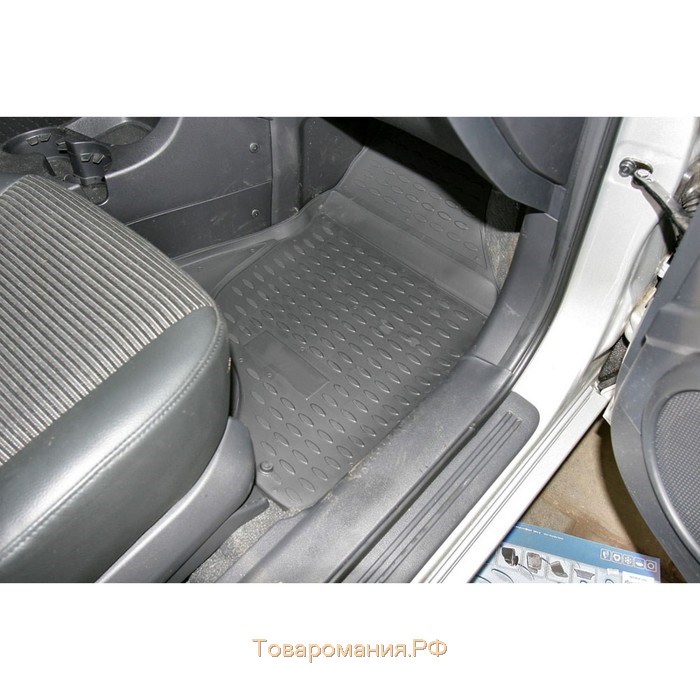 Коврики в салон KIA Sportage 2006-2010, 4 шт. (полиуретан)