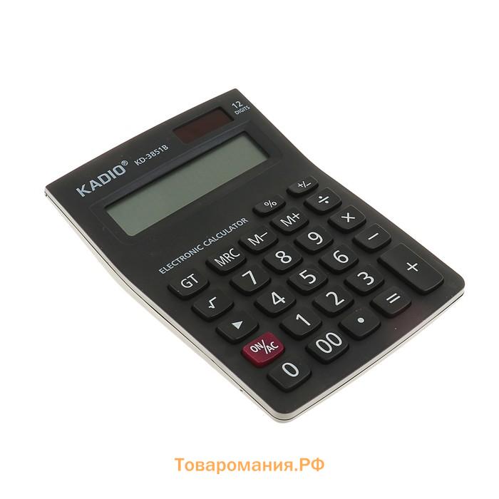 Калькулятор настольный, 12-разрядный, 3851B