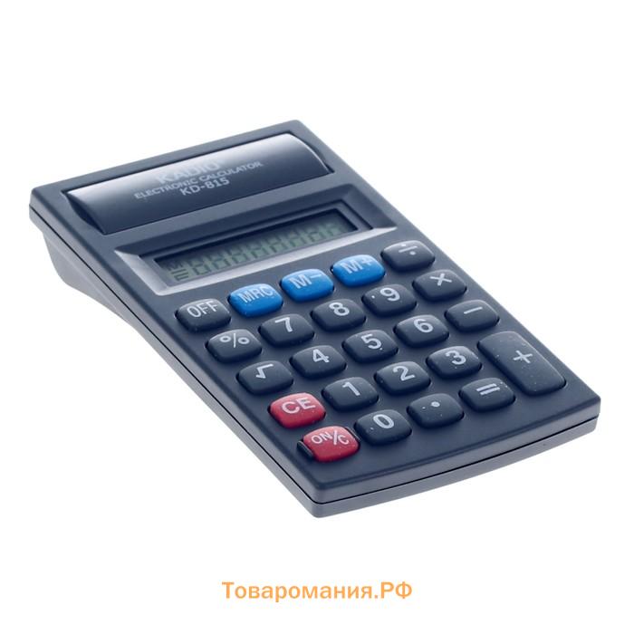 Калькулятор настольный, 8-разрядный, 815