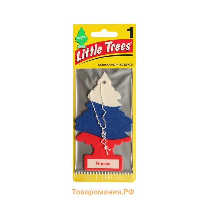 Ароматизатор Ёлочка Little Trees Российский флаг , Russian Flag