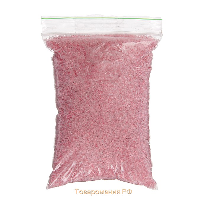 Песок цветной в пакете "Нежно-розовый" 100±10 гр