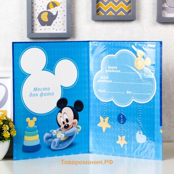 Обложка для документов набор «Мои первые документы», Микки Маус, 21×30 см