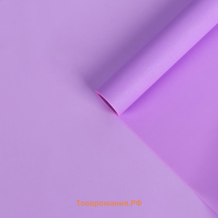 Пленка для цветов «Шелк», фиолетовая, 0.58×5 м