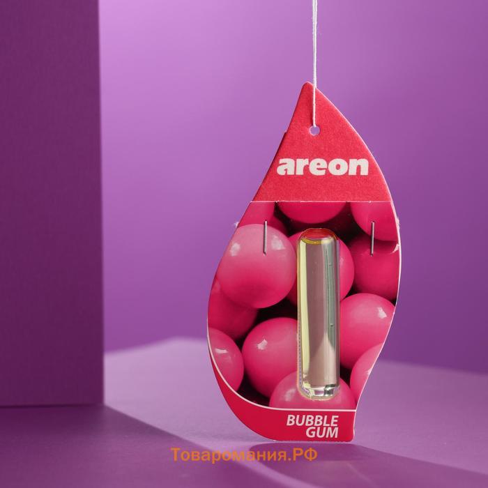 Ароматизатор на зеркало Areon Liquid жидкий, бабл гам, 5 мл 704-LR-05