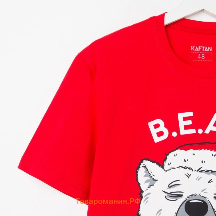 Пижама мужская KAFTAN "Bear" размер 52