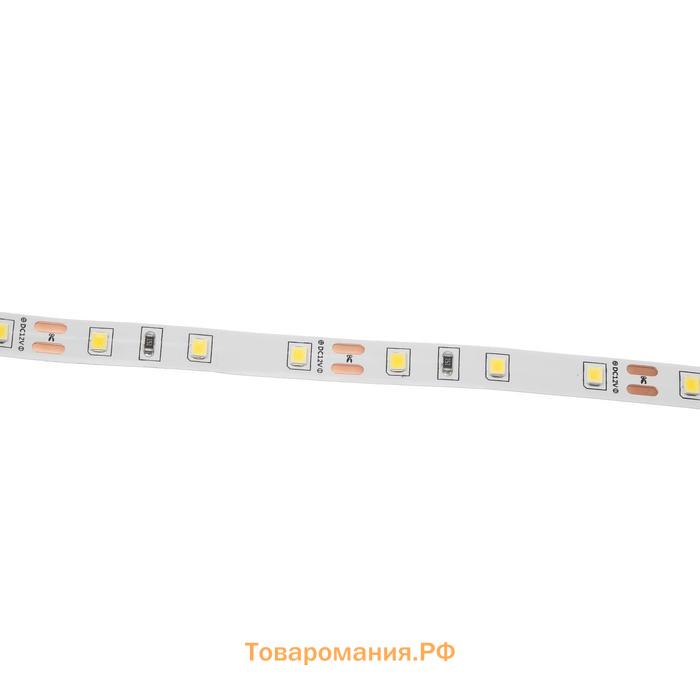 Светодиодная лента Ecola PRO 5 м, IP20, SMD5060, 60 LED/м, 11 Вт/м, 12 В, 4200К