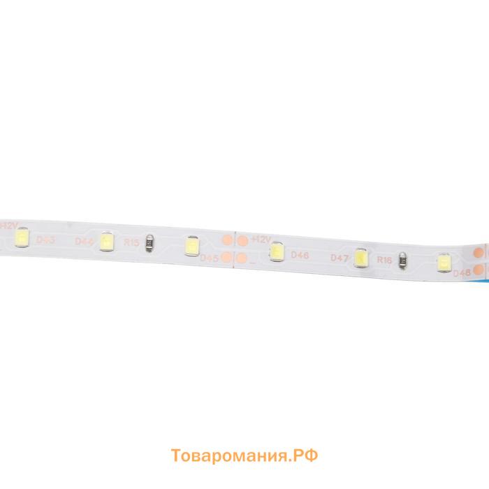 Светодиодная лента Ecola STD 5 м, IP20, SMD3528, 60 LED/м, 4.8 Вт/м, 12 В, 6000К