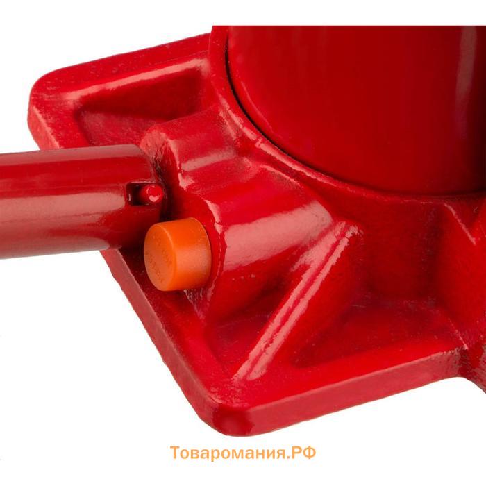 Домкрат бутылочный гидравлический STAYER RED FORCE 43160-4_z01, 194-372 мм, 4 т