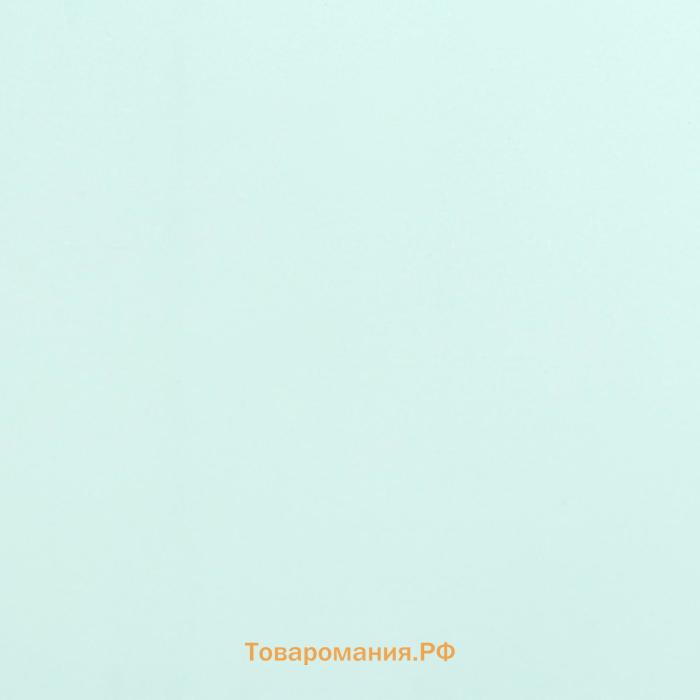 Пленка матовая, 65 микрон, пастельный зелёный, 57 см×10 м