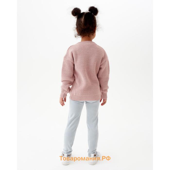 Леггинсы для девочки MINAKU: Casual Collection KIDS, цвет голубой, рост 146 см