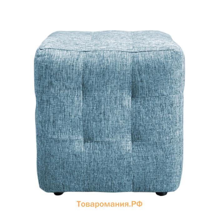 Пуф ткань рогожка Denim