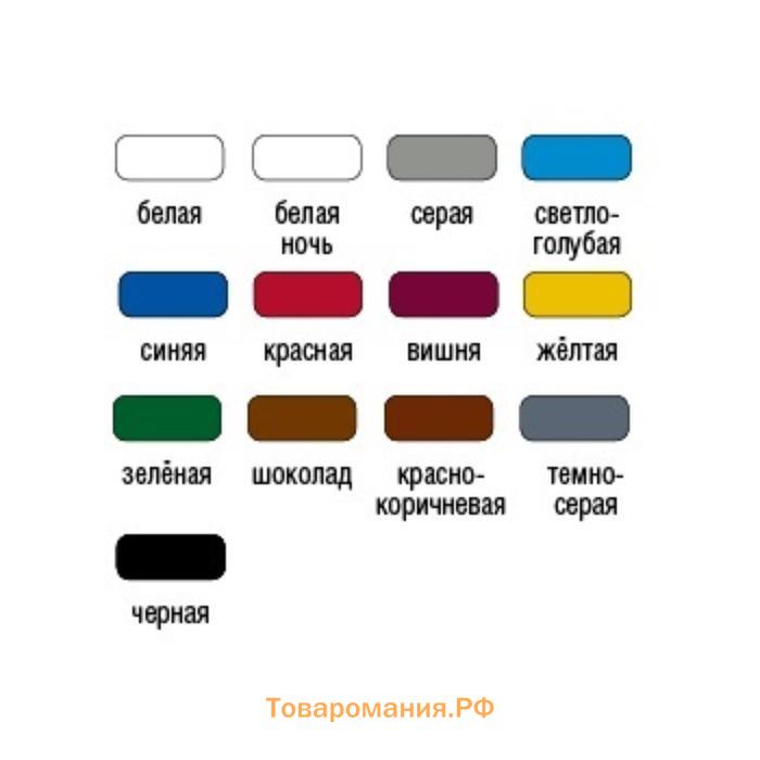 Грунт-эмаль ВИТcolor 3 в 1 по ржавчине белая ночь 0,8кг