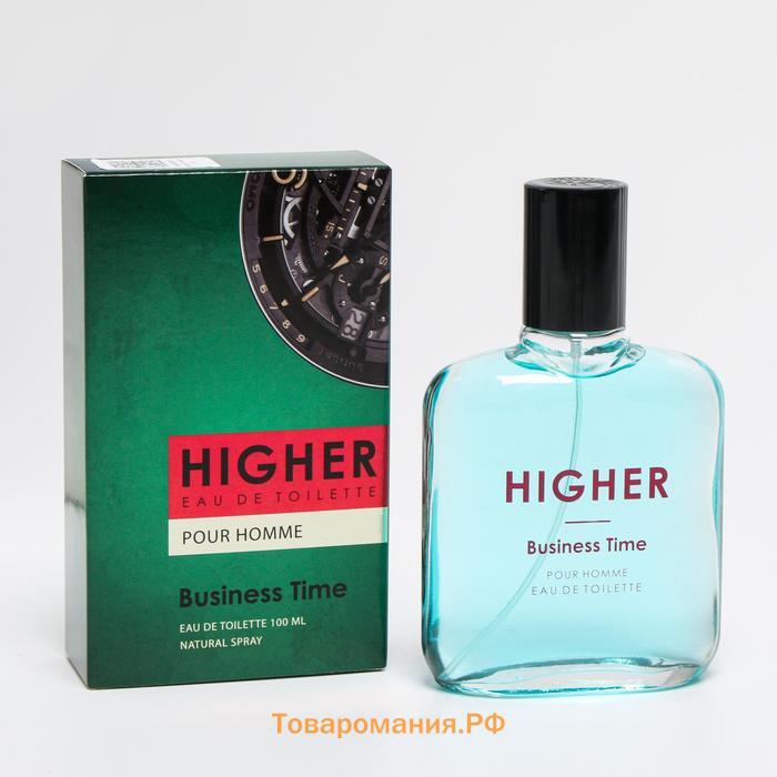 Туалетная вода мужская Business Time Higher, 100 мл (по мотивам Hugo (Н.Boss)