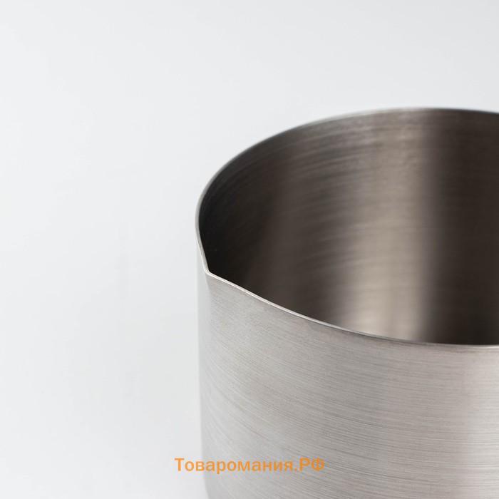 Половник-черпак, 500 мл, h=44.5 см, нержавеющая сталь, серебристый