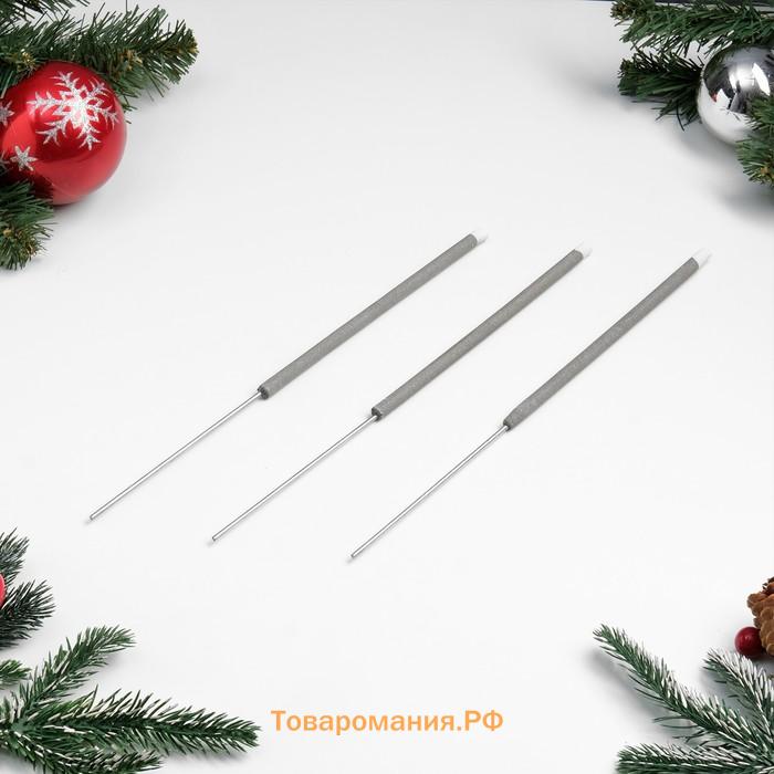 Бенгальская свеча 30 см, треугольная, 3 шт., 150 сек