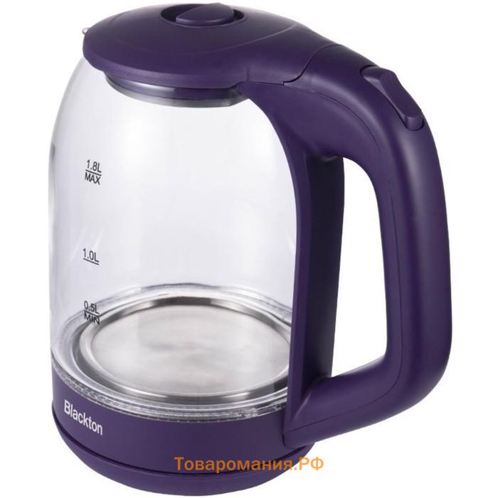 Чайник электрический Blackton Bt KT1823G, 1.8 л, 1500 Вт, фиолетовый