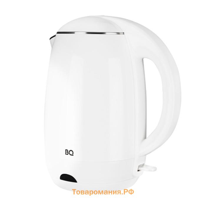 Чайник электрический BQ KT1702P, 1.8 л, 2200 Вт, белый