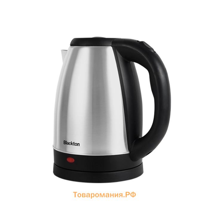 Чайник электрический Blackton Bt KT1819S, 1.8 л, 1500 Вт, серебристый