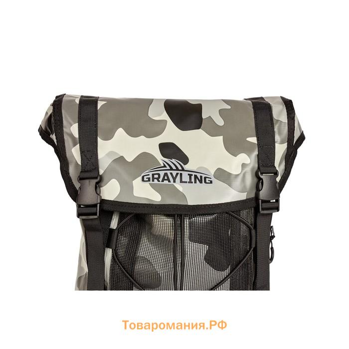 Герморюкзак GRAYLING "Argut", 25L, серый кмф, B1707