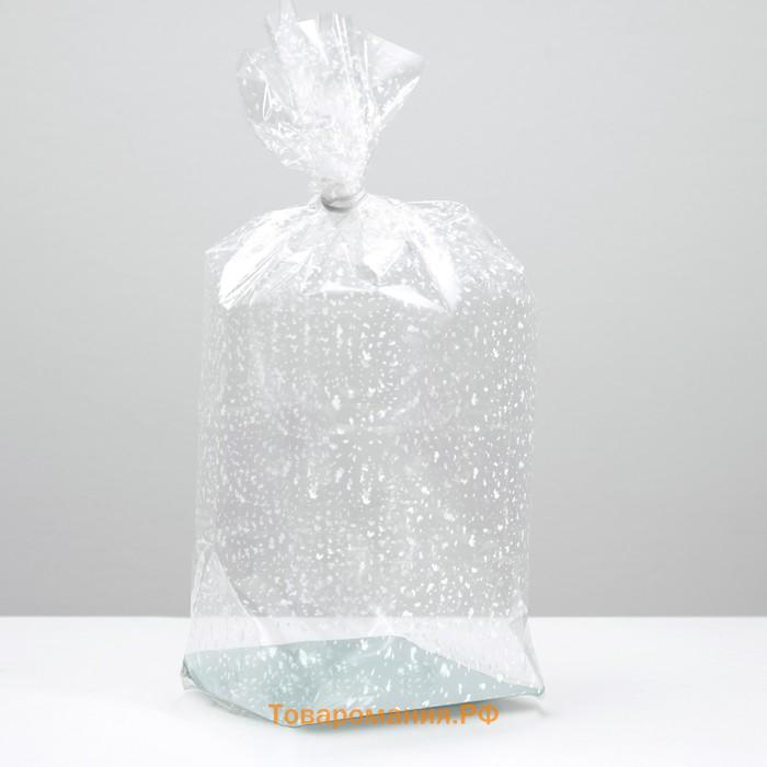 Пакет «Подарочный», с жестким дном, МИКС, 14×14×45 см