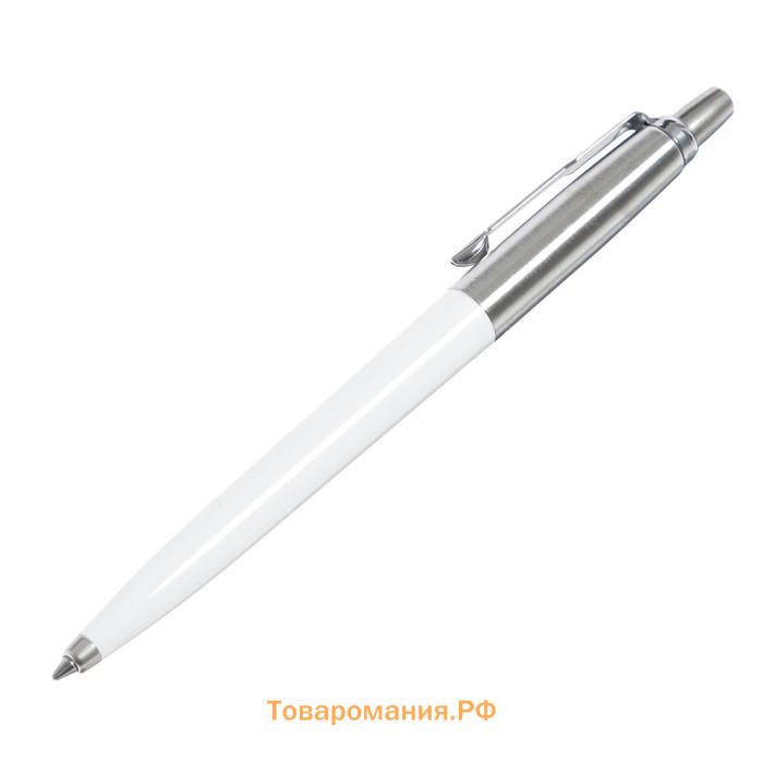 Ручка шариковая Parker JOTTER ORIGINALS WHITE, синяя, блистер 2096874