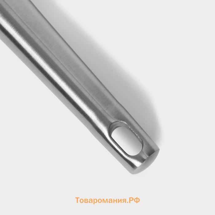 Половник из нержавеющей стали Magistro, 35×9,5 см, Luxe, цвет серебряный
