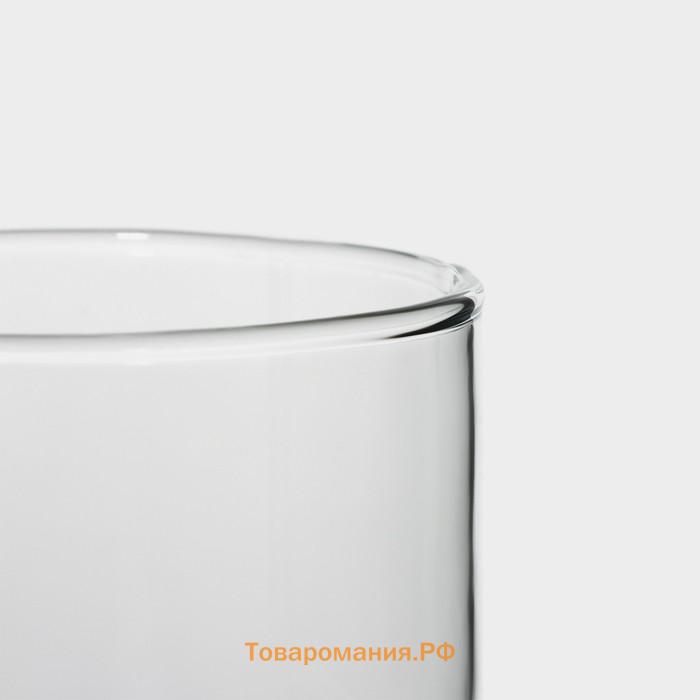 Стаканы Lav «Токио», 395 мл, 6.5×15 см, набор 6 шт., стекло, прозрачные