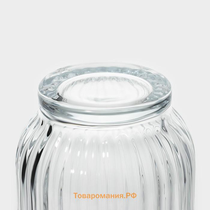 Стаканы Lav «Токио», 395 мл, 6.5×15 см, набор 6 шт., стекло, прозрачные