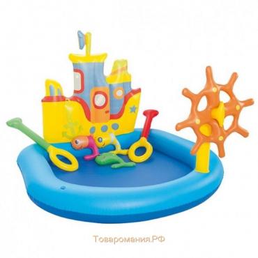 Игровой центр Bestway «Кораблик», 140×130×104 см, от 2 лет, 52211