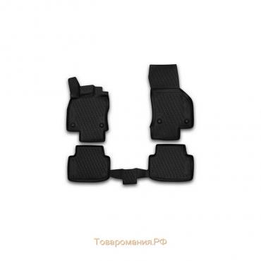 Коврики 3D в салон VOLKSWAGEN Passat B8, 2015-2016, сед., 4 шт. (полиуретан)