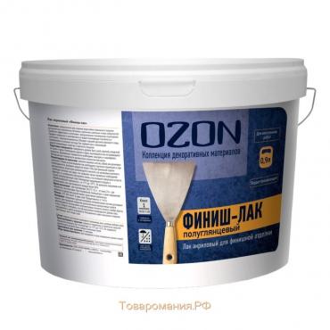 Лак акриловый OZON "Финиш-лак" 0,9л (0,9кг)