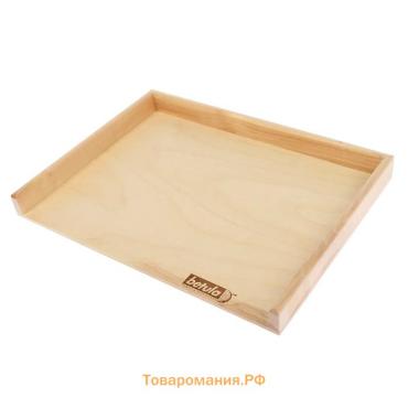 Доска деревянная для пельменей  «Хозяюшка», 40×30×0,4 см