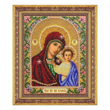 Набор для вышивания бисером Паутинка «Богородица Казанская»