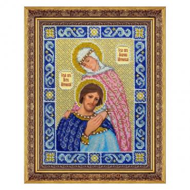 Набор для вышивания бисером Паутинка «Святой князь Пётр и Феврония Муромские»