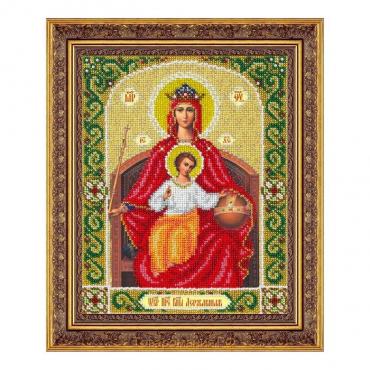Набор для вышивания бисером Паутинка «Пресвятая Богородица. Державная»