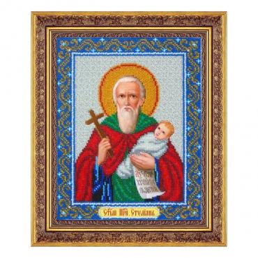 Набор для вышивания бисером Паутинка «Святой Стилиан Пафлагонский - покровитель детей»