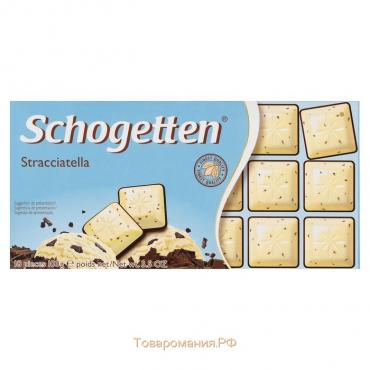 Шоколад Schogetten Straciatella, 100 г