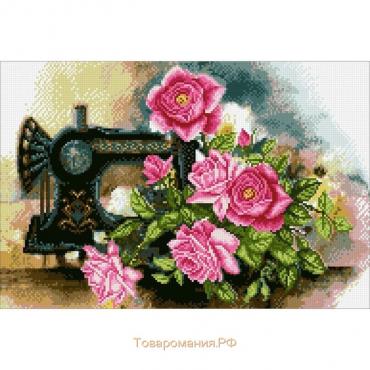 Набор алмазной мозаики Паутинка «Розовое настроение»
