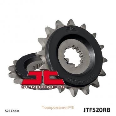 Звезда ведущая JT sprockets 520.14RB, цепь 525, 14 зубьев