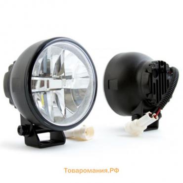 Противотуманная фара светодиодная MTF Light, Ф90мм,12 В,5.9 Вт, 2 шт, FLR90