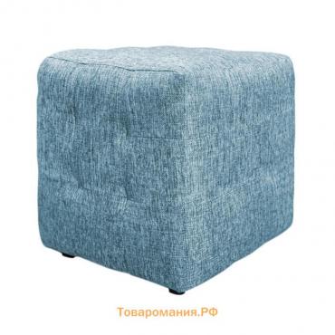 Пуф ткань рогожка Denim