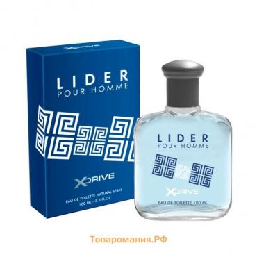 Туалетная вода мужская X-Drive Lider, 100 мл (по мотивам Blue Label (Givenchy)