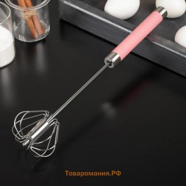 Миксер механический Color, 30 см, нержавеющая сталь, цвет МИКС