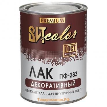 Лак декоративный ВИТcolor ПФ-283 дерево-металл 0,8кг